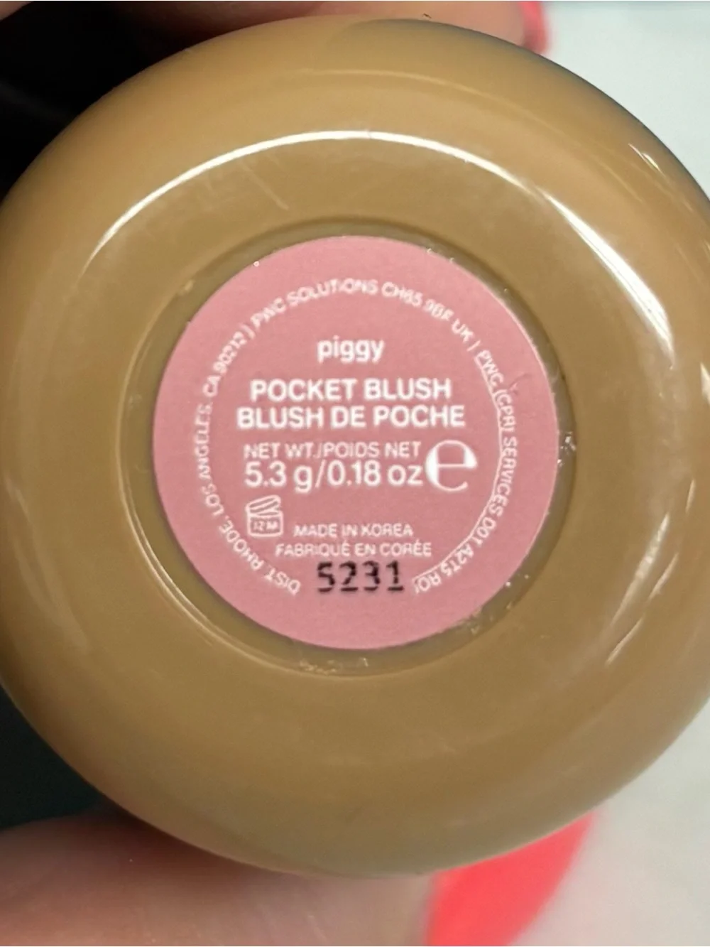 RHODE creamy pocket